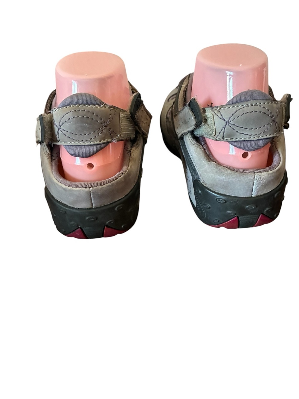 Merrell Women's Gray and Pink Hybrid Hiking Sandals - Picture 11 of 15
